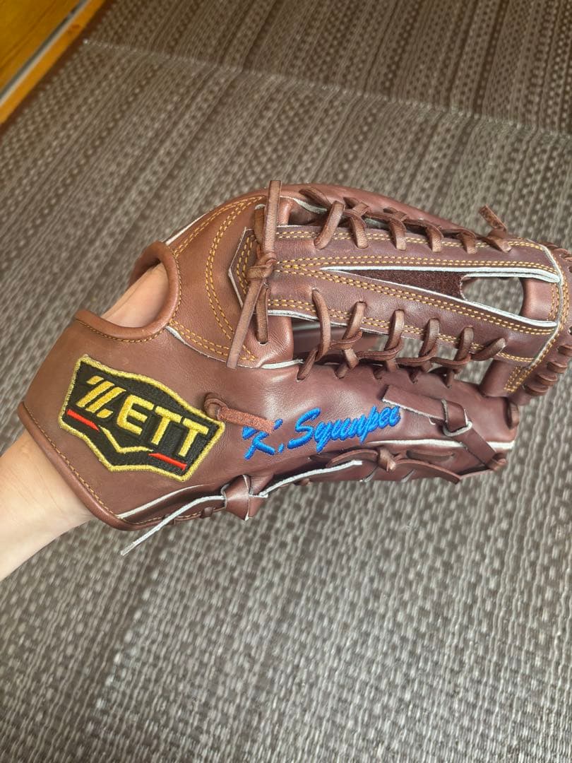 ZETT PROSTATUS ブラウン 硬式 グローブ ゼット プロステ グラブ