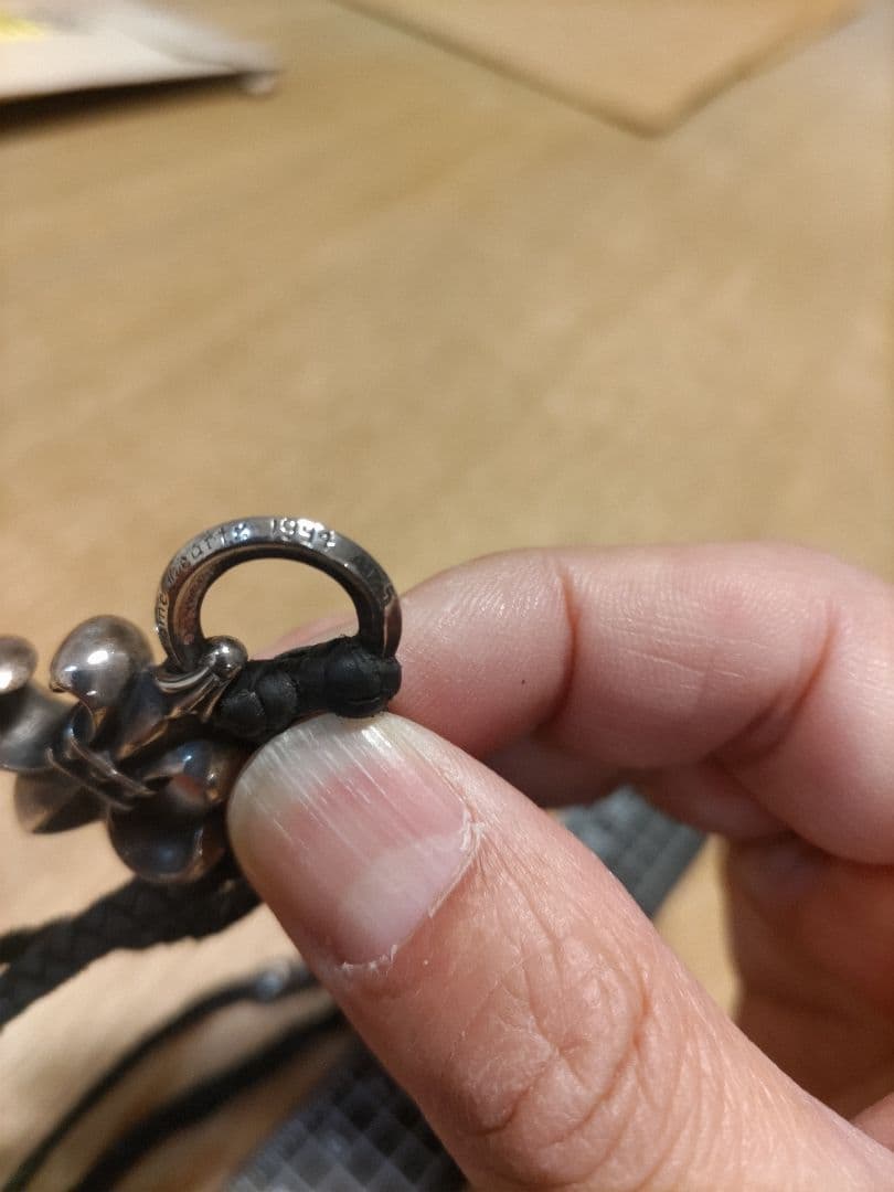 クロムハーツ1994年製　ユリモチーフチョーカー