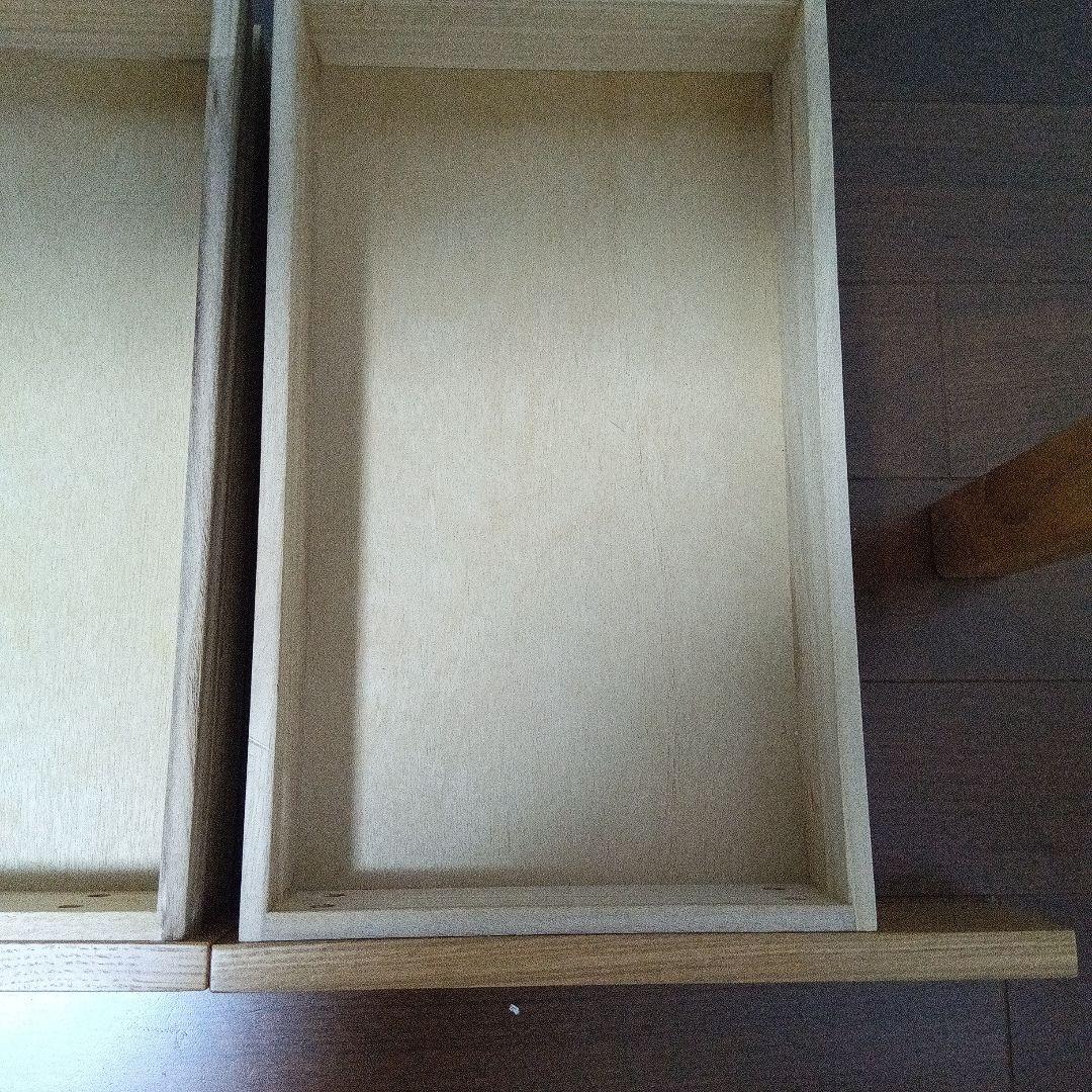 無印良品　デスク　学習机　オーク材