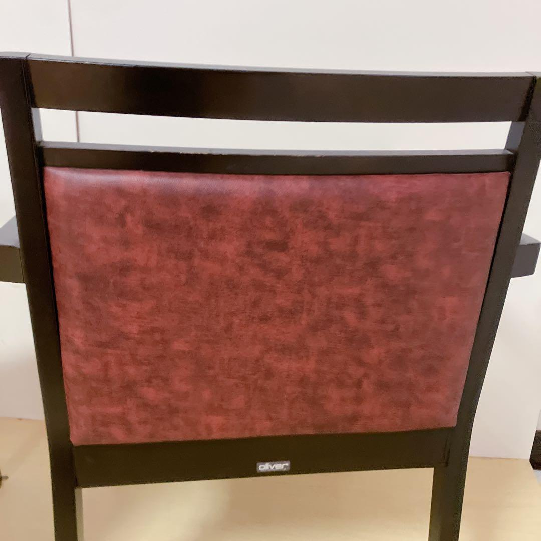 oliver オリバー　スタッキングチェア　2脚セット　アームチェア　ダイニング