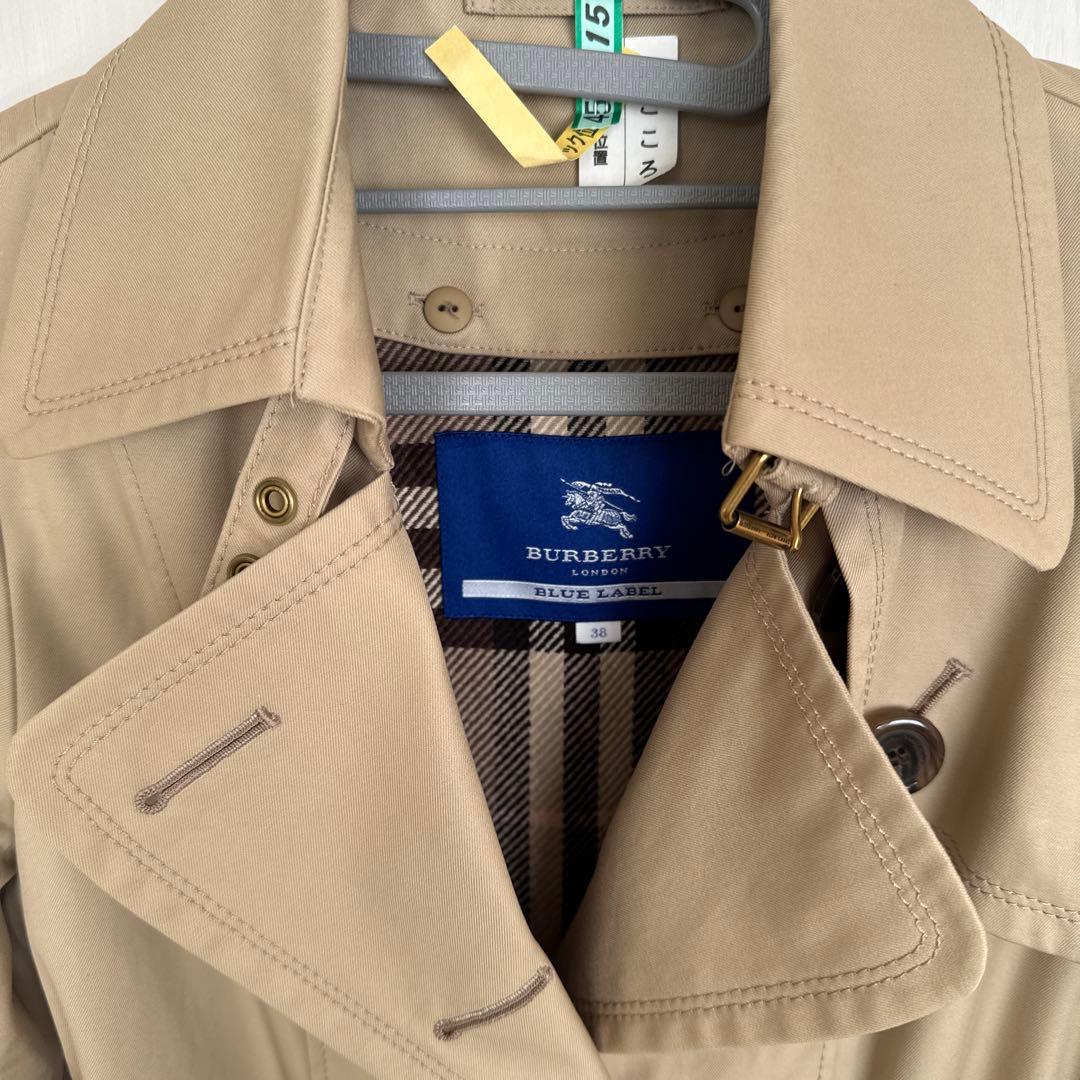 BURBERRY ブルーレーベル ベージュトレンチコート