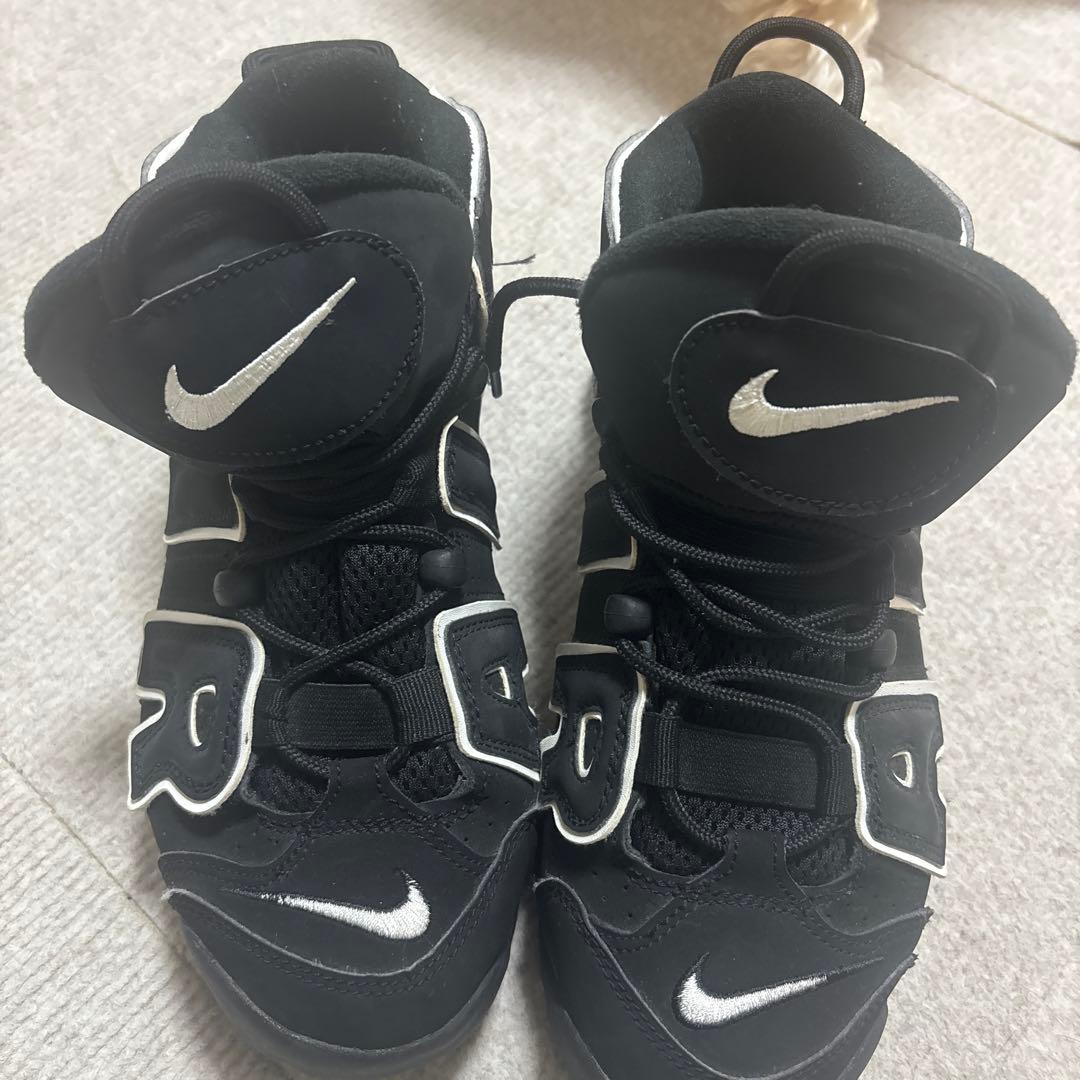 NIKE AIR MORE UPTEMPO エアモアアップテンポ 黒 25cm