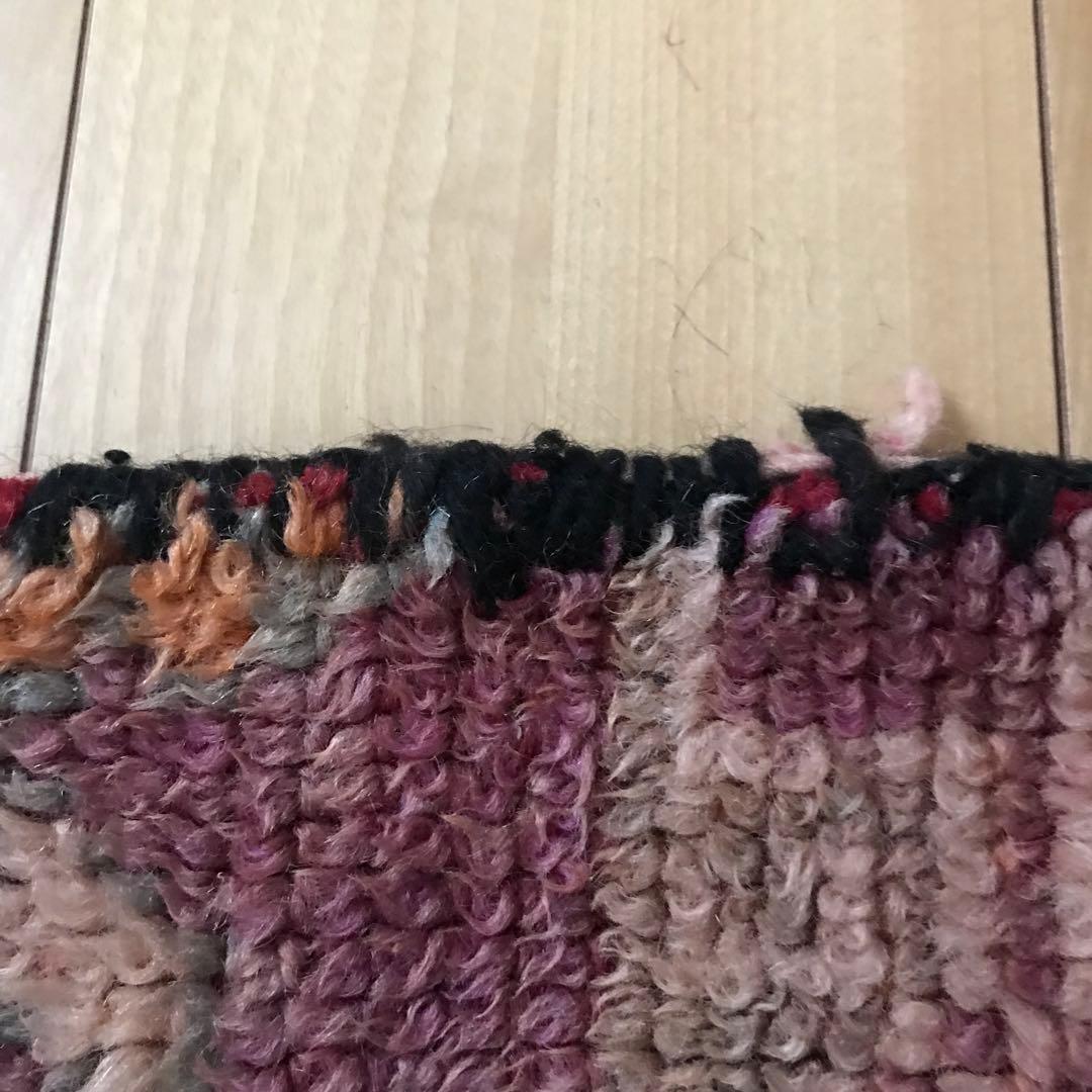 ヴィンテージ モロッコ ラグ カーペット 敷物 絨毯