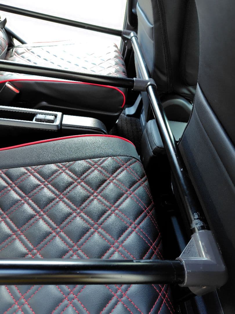 車中泊用マット＆土台イレクターパイプ