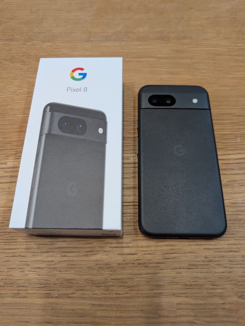 美品　Pixel　8a ブラック　Google 本体　ケース