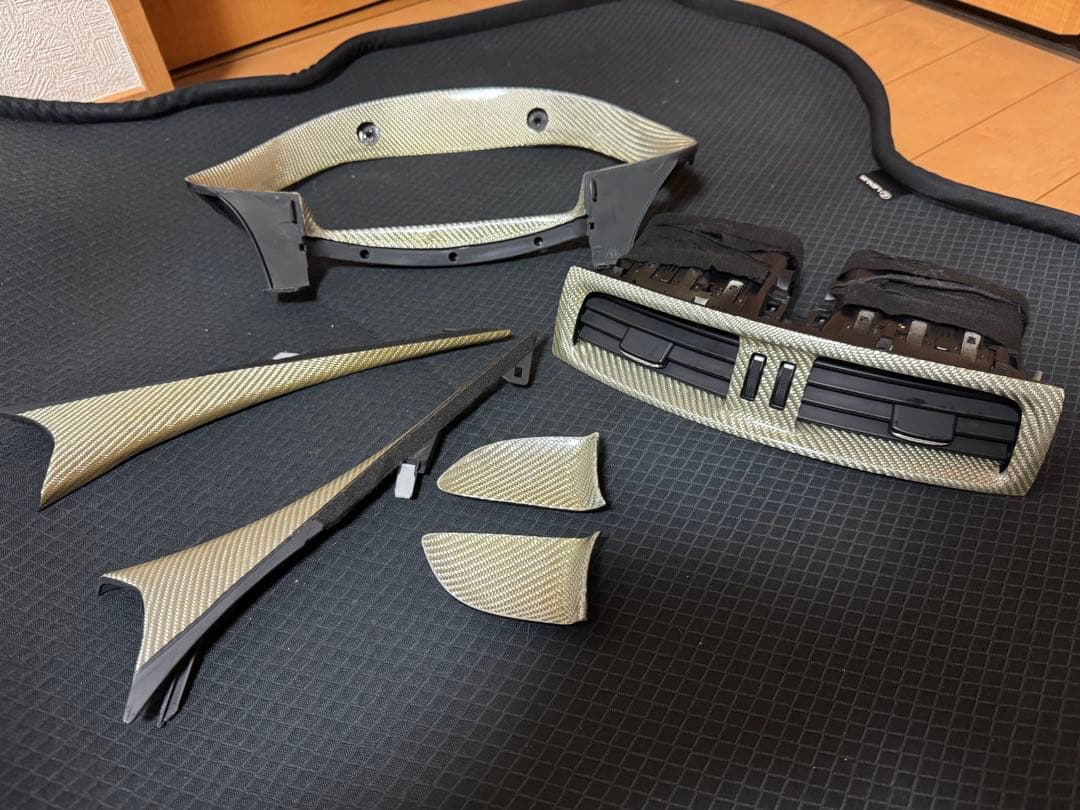 レクサス　20 IS IS-F IS-C シルバーカーボンパネルセットLEXUS