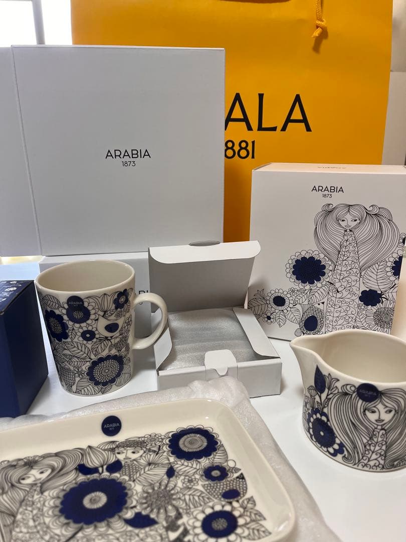 新品未使用　ARABIA アラビア　Pastoraali パストラーリ