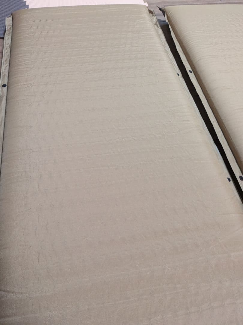 WAQ インフレータブルマット 8cm　2個セット　1つは購入後検品展開のみ