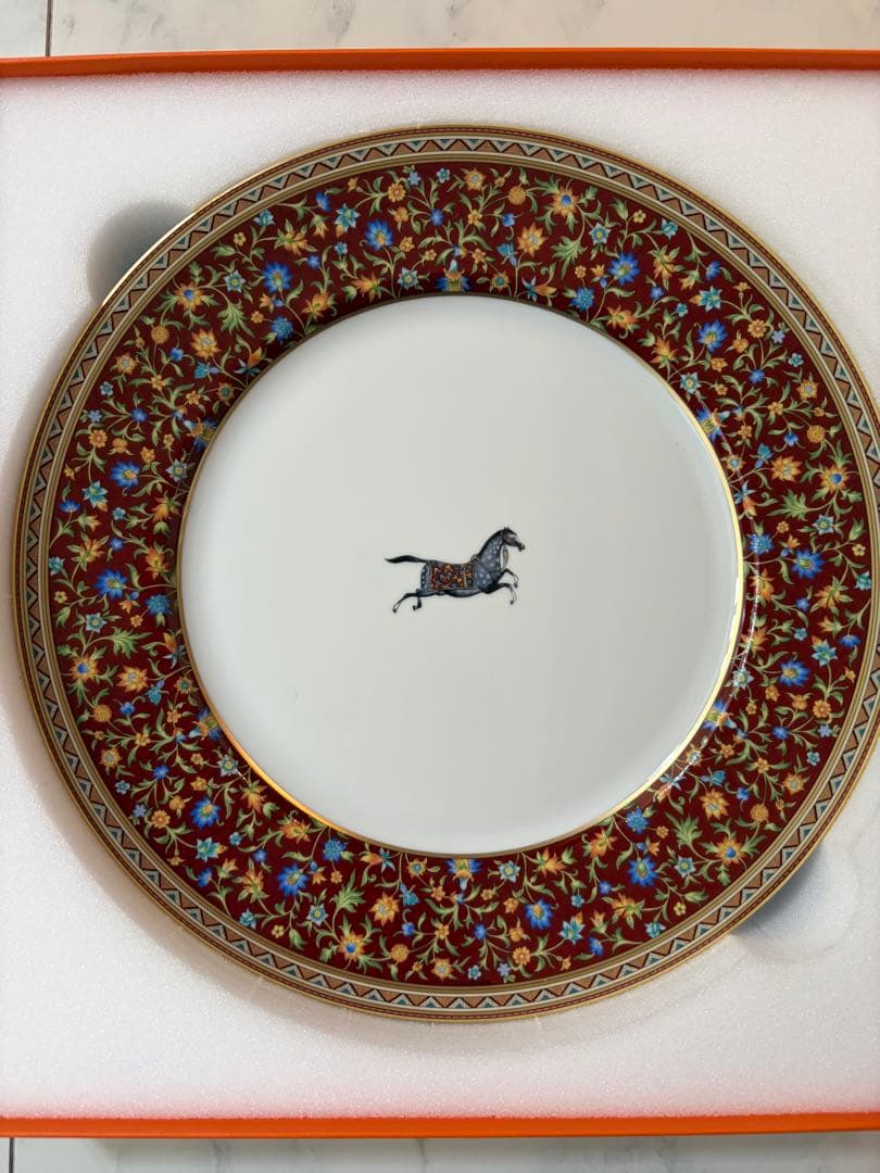HERMES エルメス　シュヴァルドリアン　ディナープレート　シュバルドリアン