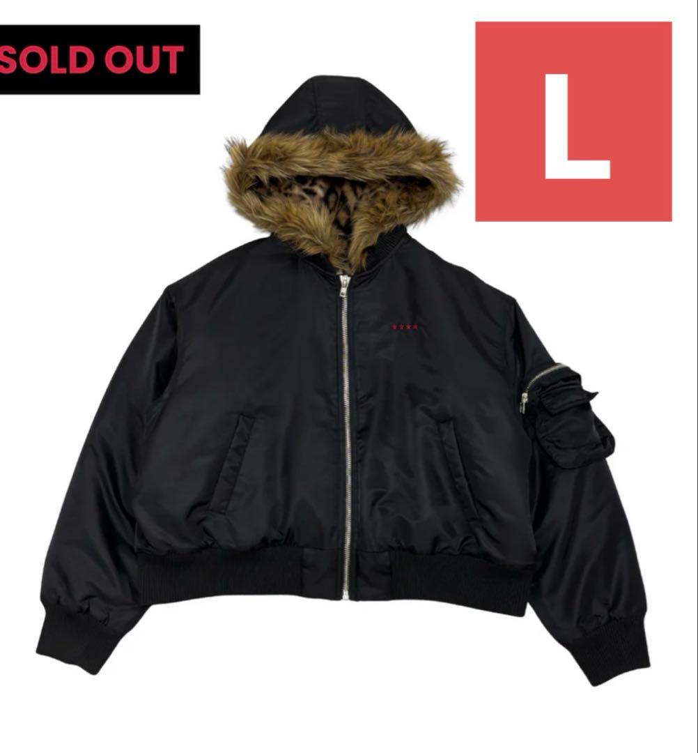 9/S PROJECT MA-1 - BLACK Lサイズ