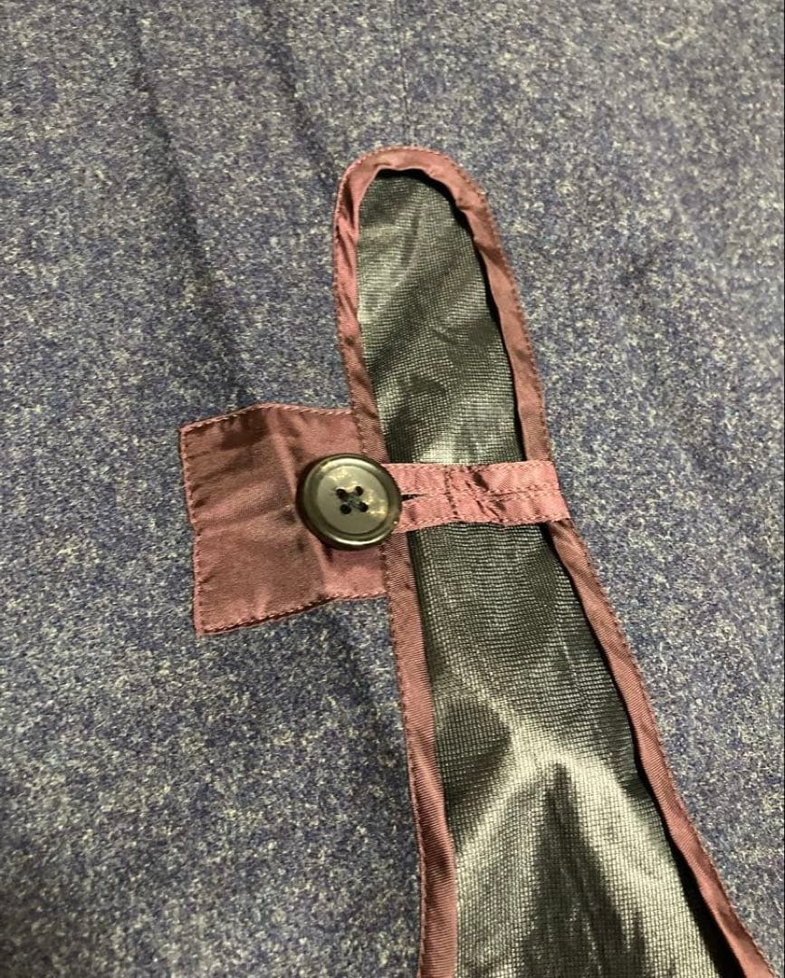 美品 ポールスミス メランジ ウール トレンチコート ピーコート ライナー