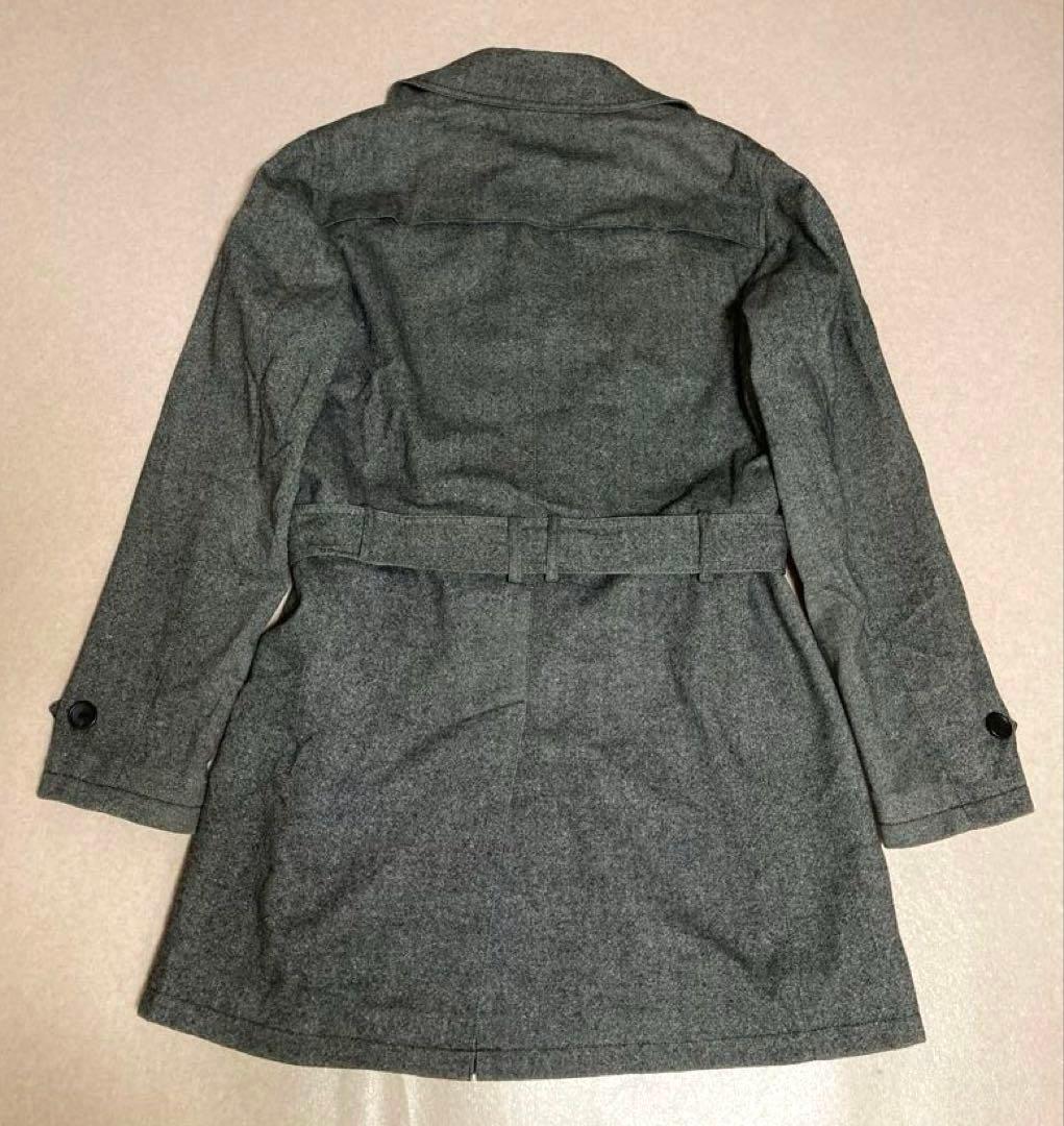美品 ポールスミス メランジ ウール トレンチコート ピーコート ライナー