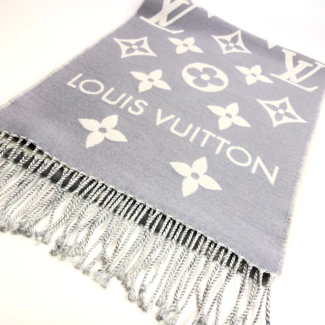 未使用級✨ルイヴィトン マフラー・LVエセンシャル グリクレール モノグラム