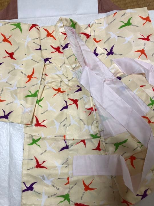 正絹　七五三着物 新品　お値下げ