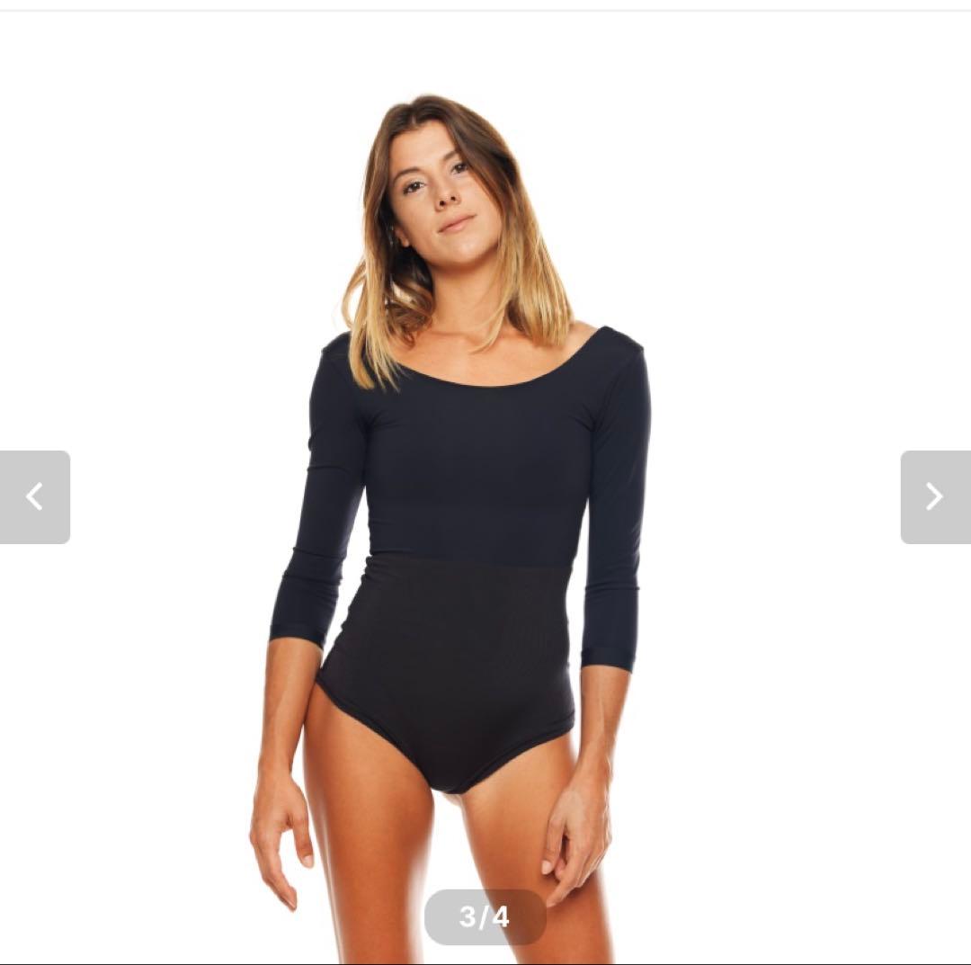 adalu MEZZALUNA Nero ワンピース水着