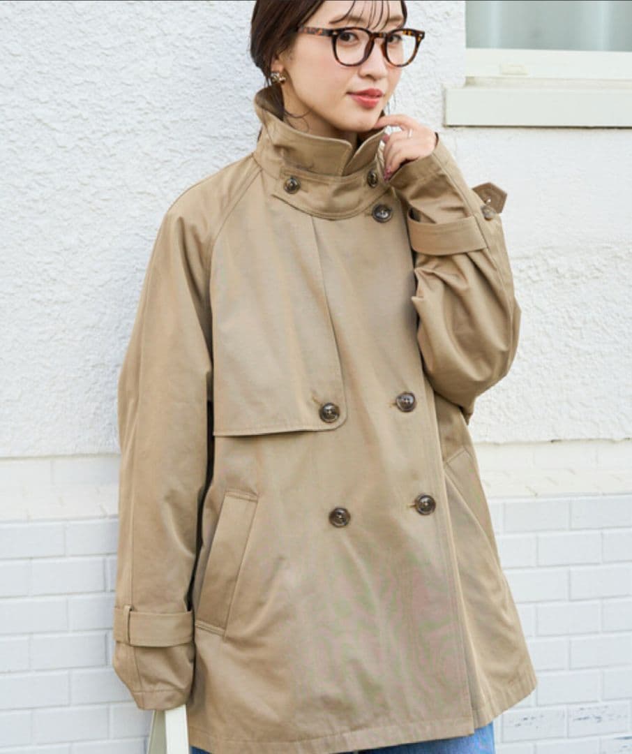 【新品未使用品】フリークスストア ショートトレンチコート トレンチコート