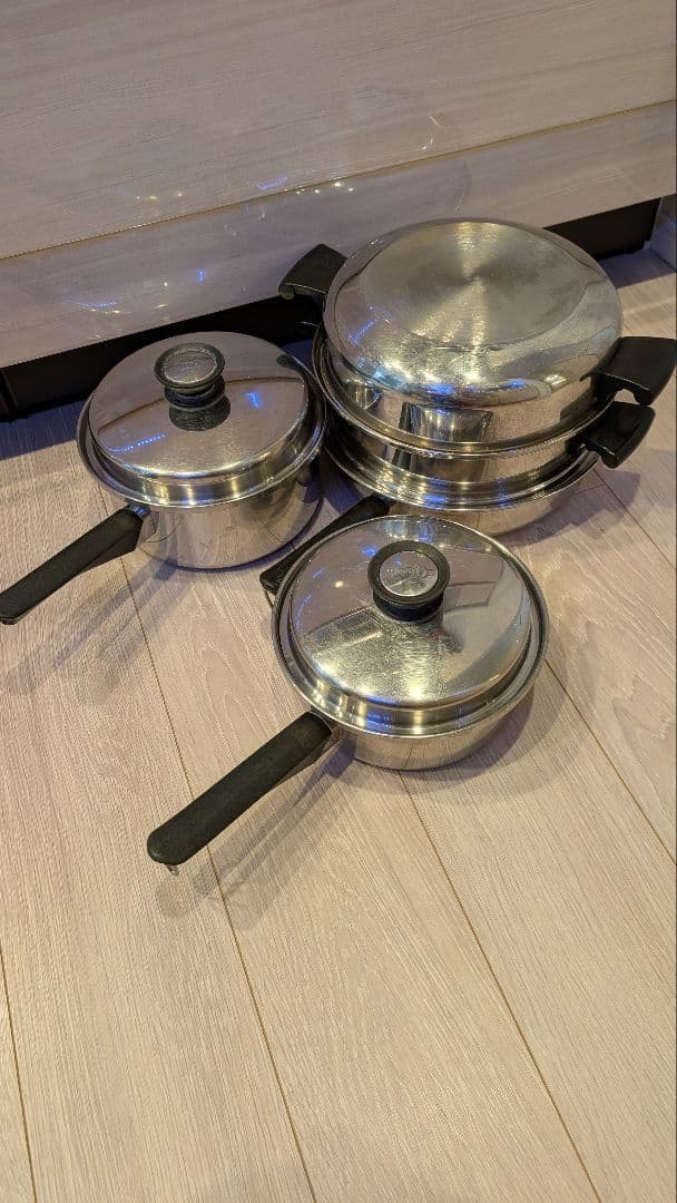 Amway無水鍋・フライパン　3点セット