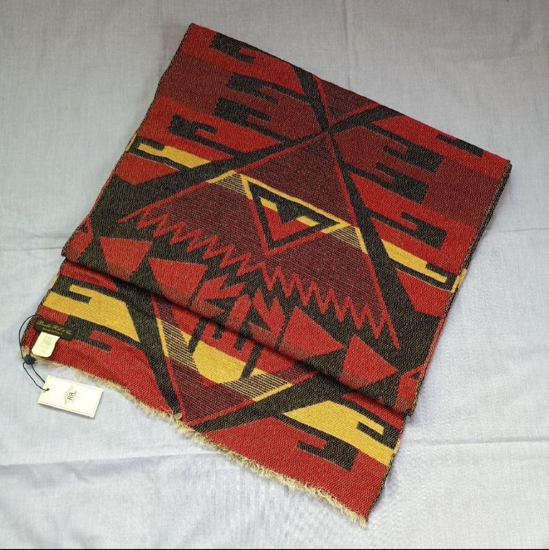 RRL（ダブルアールエル）　ネイティブ柄ストール