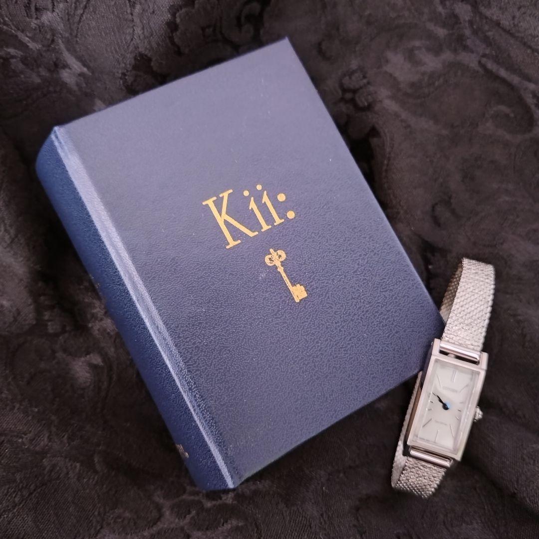 kii:(キー)腕時計 シルバー CITIZEN製