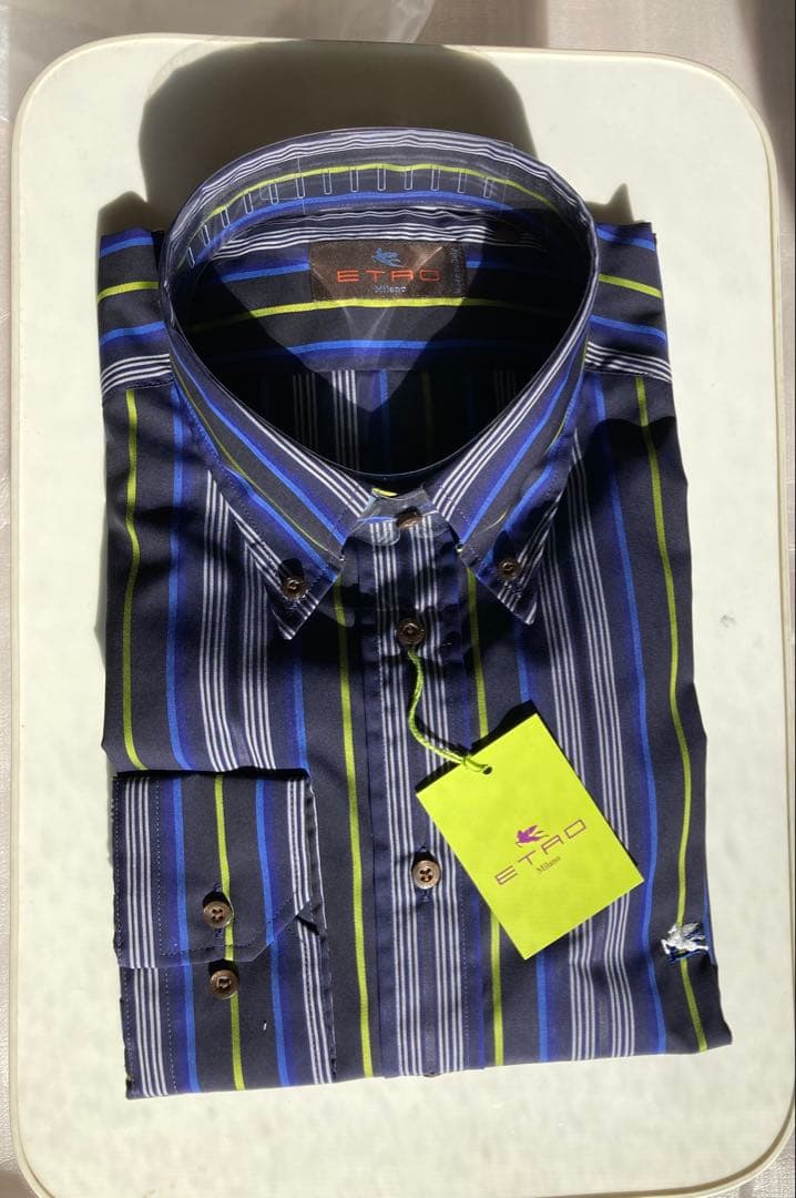 新品　エトロ長袖シャツ　ＸＬ