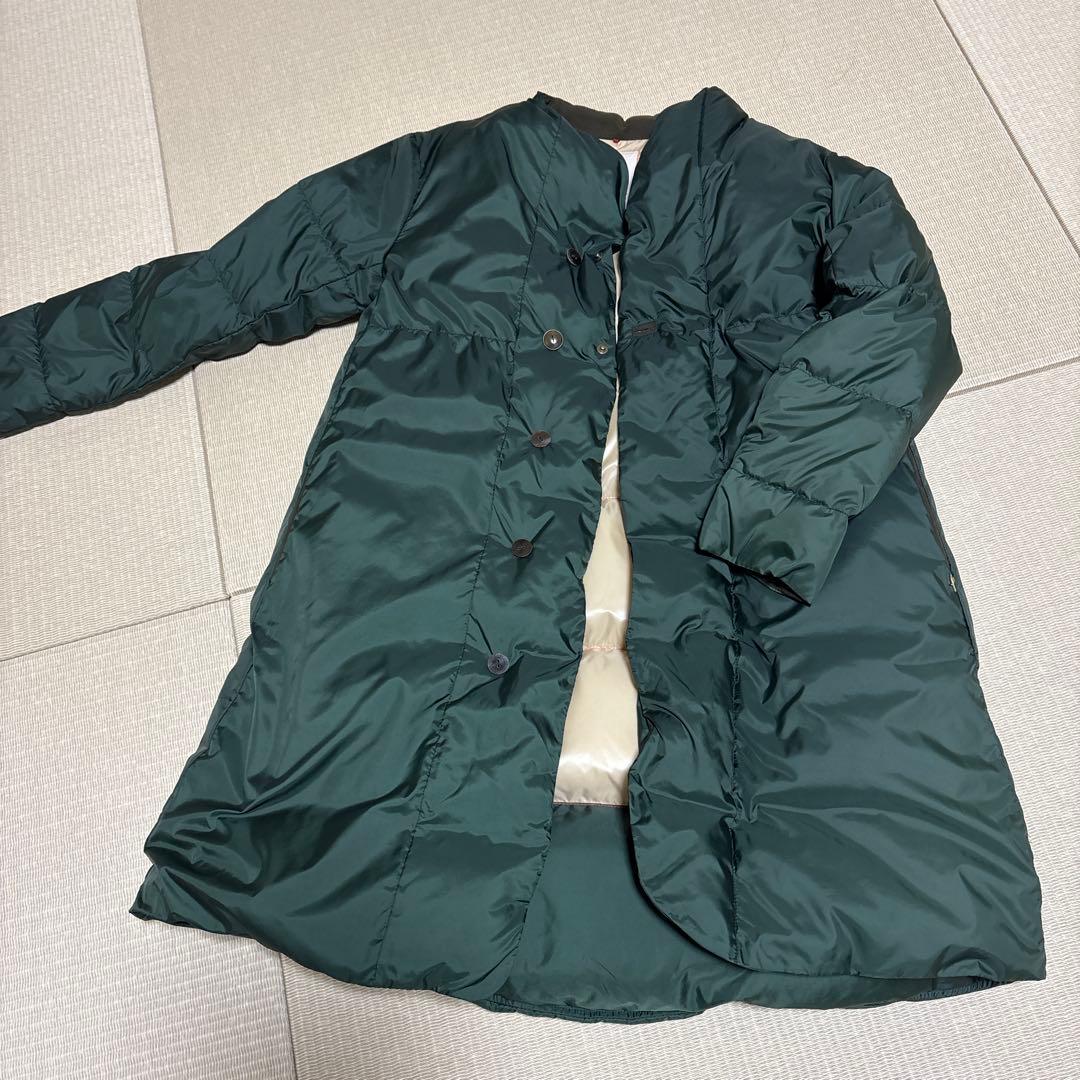 PAL' LAS PALACE レディースダウンコート ダークグリーンサイズ2
