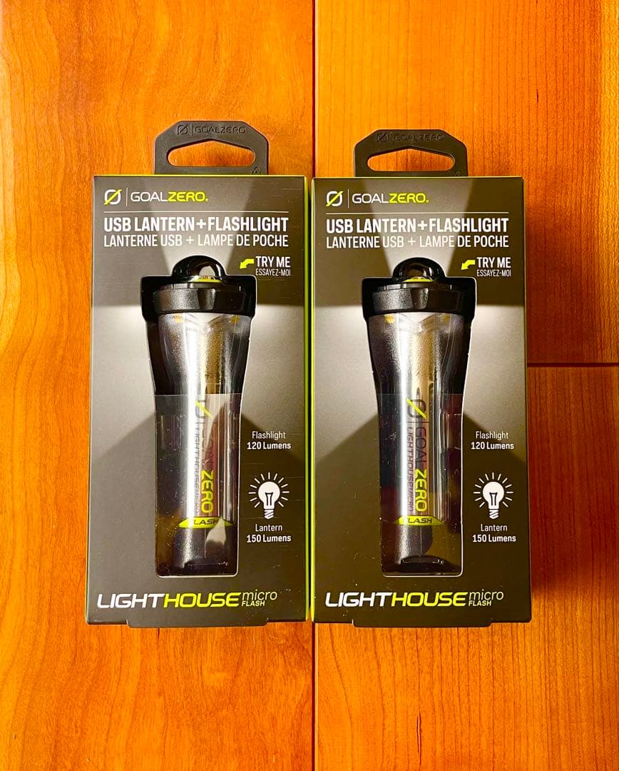 【新品】GOAL ZERO ゴールゼロ Micro Flash 2個（箱なし）