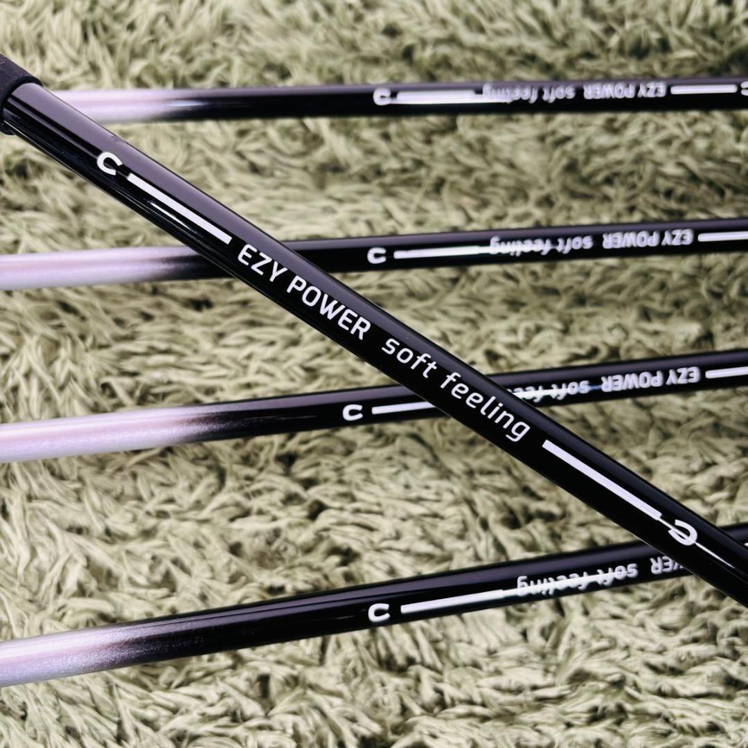 シニアゴルフ研究所 イージーパワー ユーティリティアイアン6本 メンズゴルフ