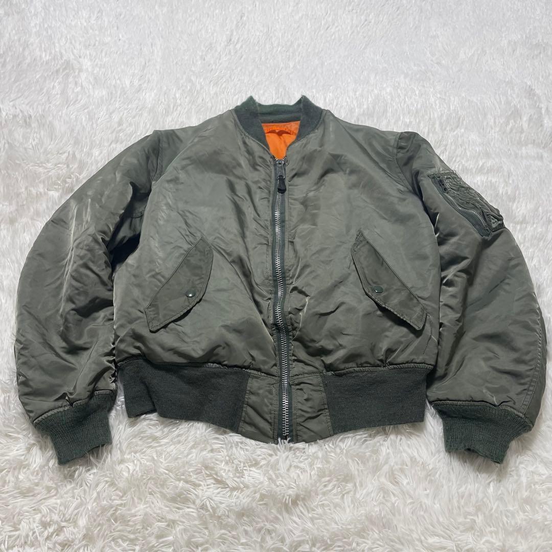 70~80s Alpha アルファ MA-1 アメリカ製 made in USA