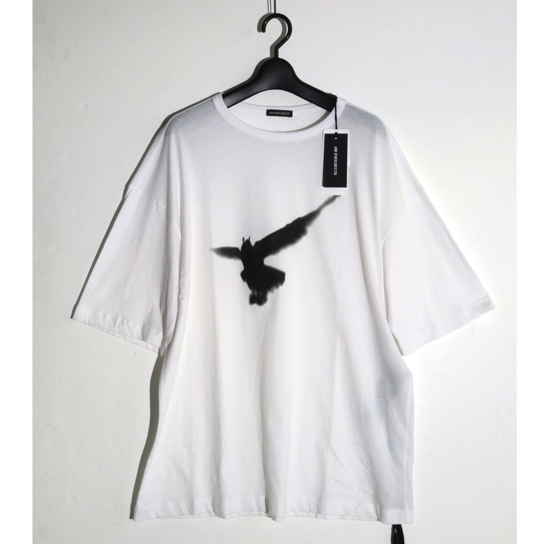 新品 ANN DEMEULEMEESTER BIG BIRD Tシャツ S 白