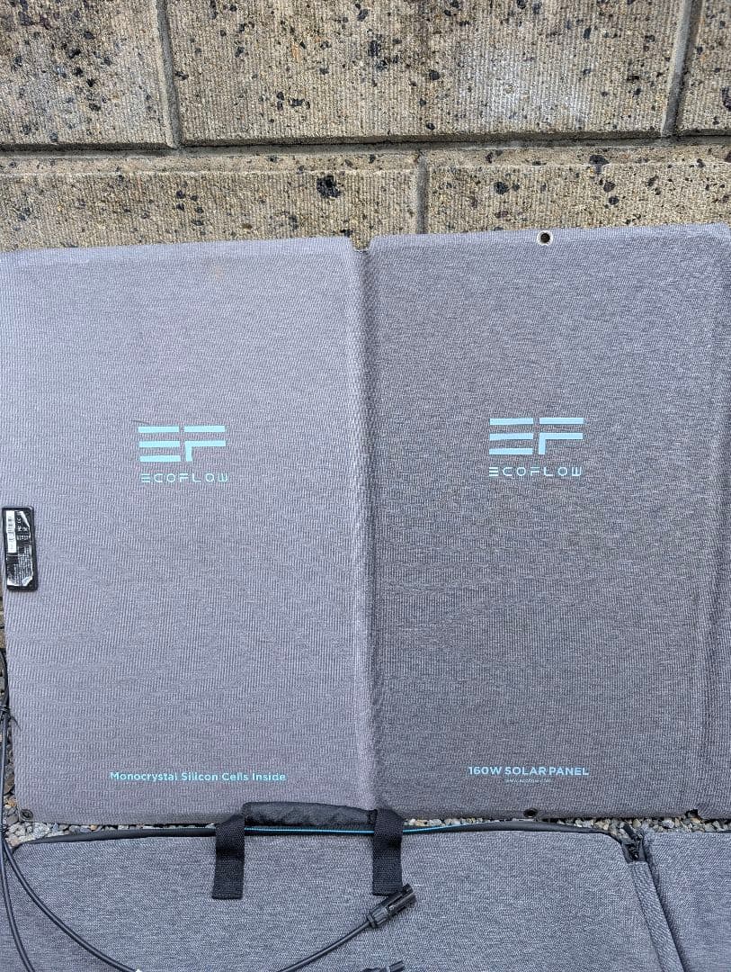 ECOFLOW 160W 片面ソーラーパネル