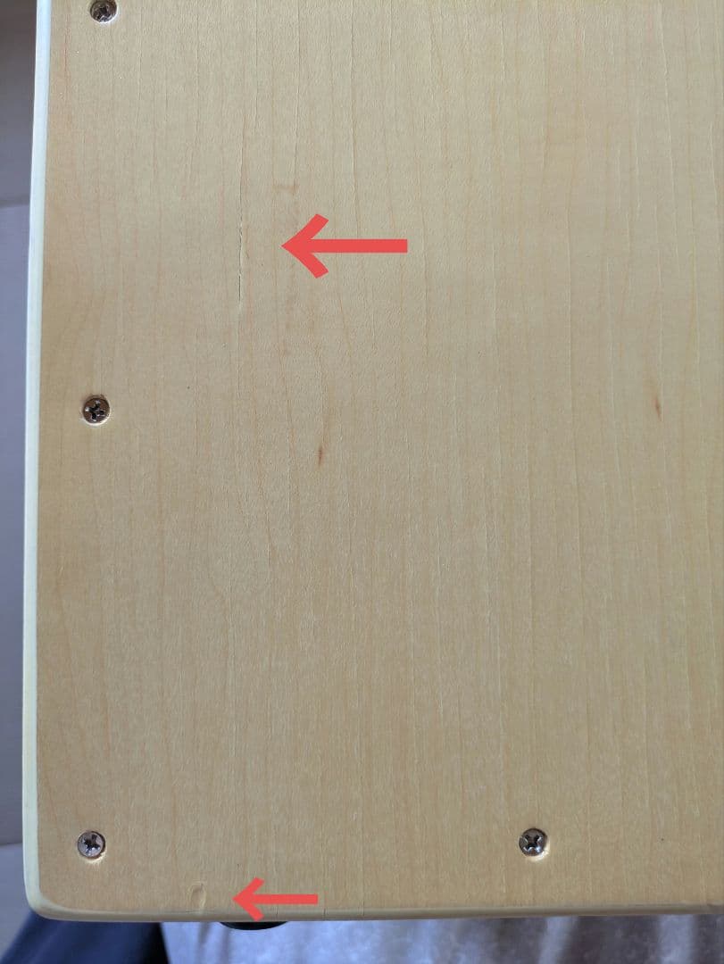 PEARL BIRCH CAJON　ボックスカホン　ソフトケース付き