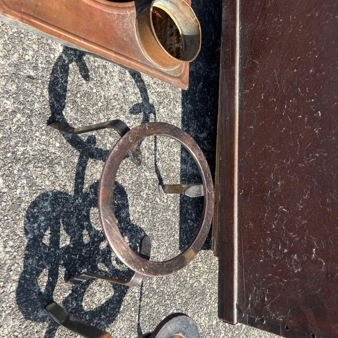 s*n様 木製火鉢　鉄製鍋・酒熱燗機　銅素材mお使われてます