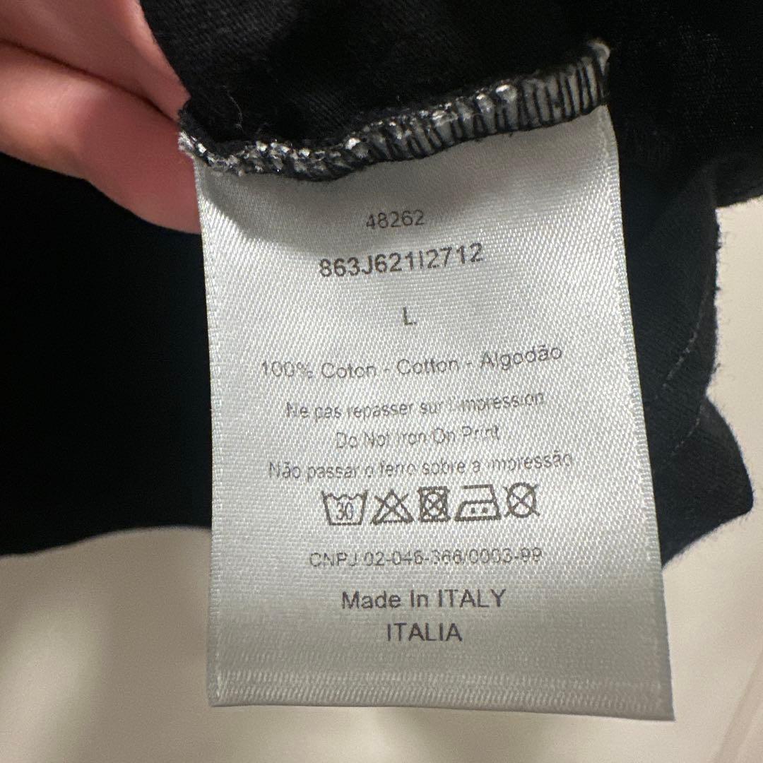 Christian Dior ATELIER Tシャツ 黒　L