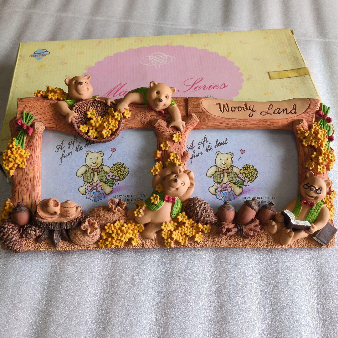 クマの可愛い写真立て