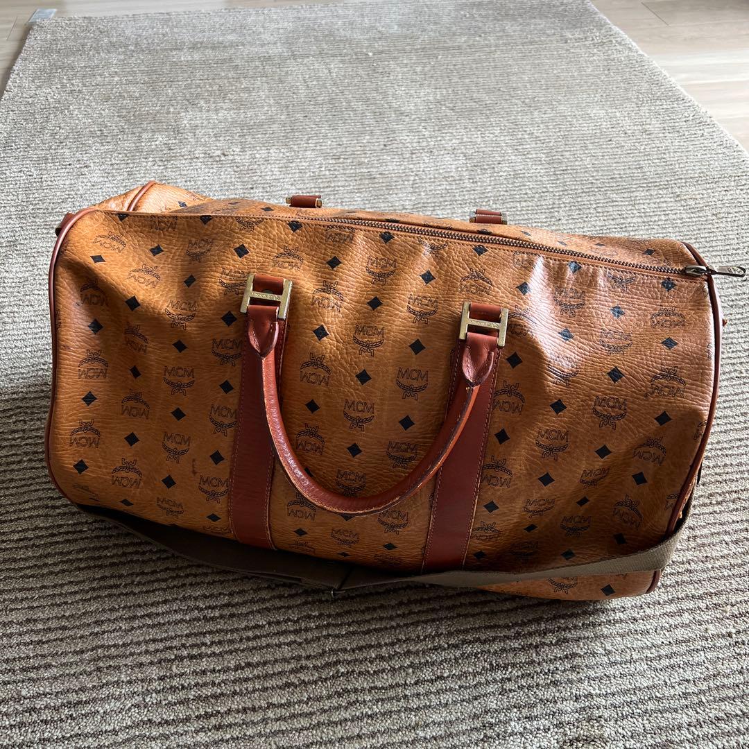 MCMボストンバッグ　大容量