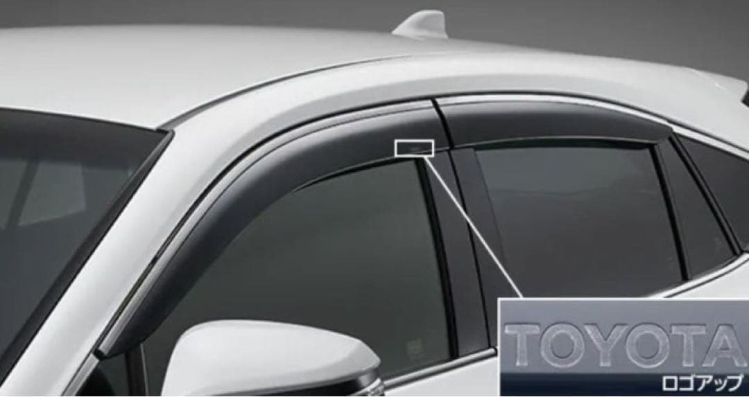 HARRIER 純正 サイドバイザー