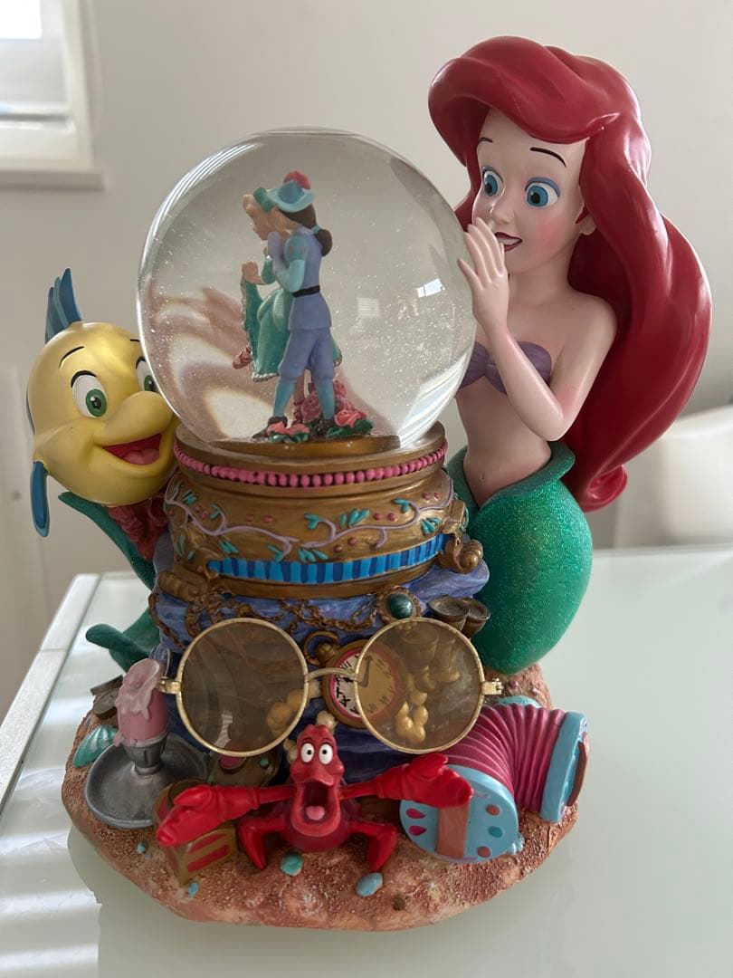 アリエル スノードーム オルゴール　レア品