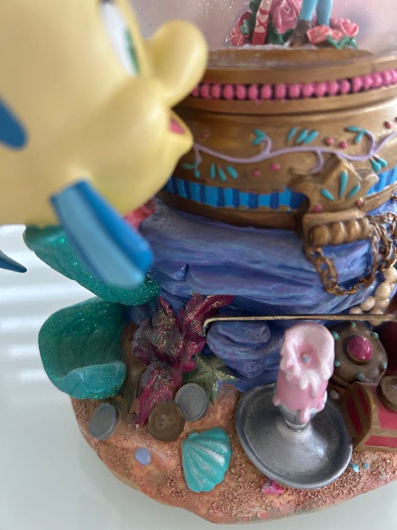 アリエル スノードーム オルゴール　レア品