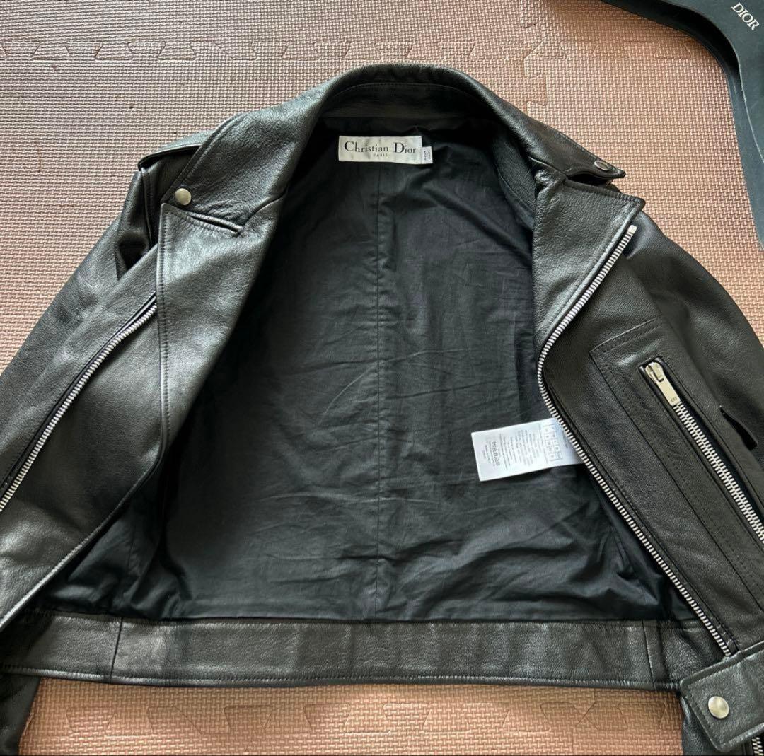 christian diorディオールバイカージャケット34