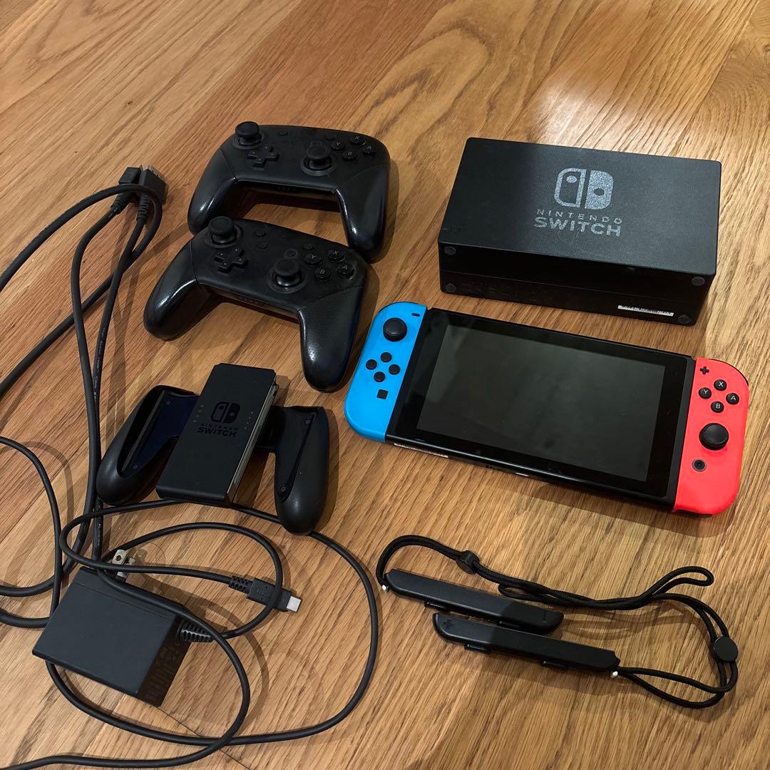 Nintendo Switch 本体 箱無し プロコントローラー付