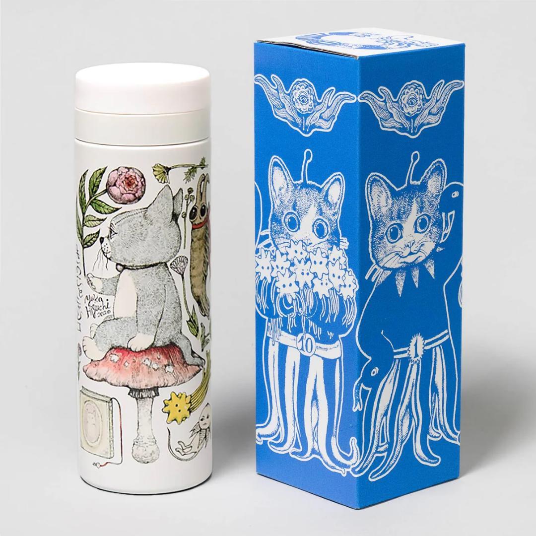 ヒグチユウコ★ サーモボトル 　ニャンコ 水筒　タンブラー★ボリス雑貨店　完売