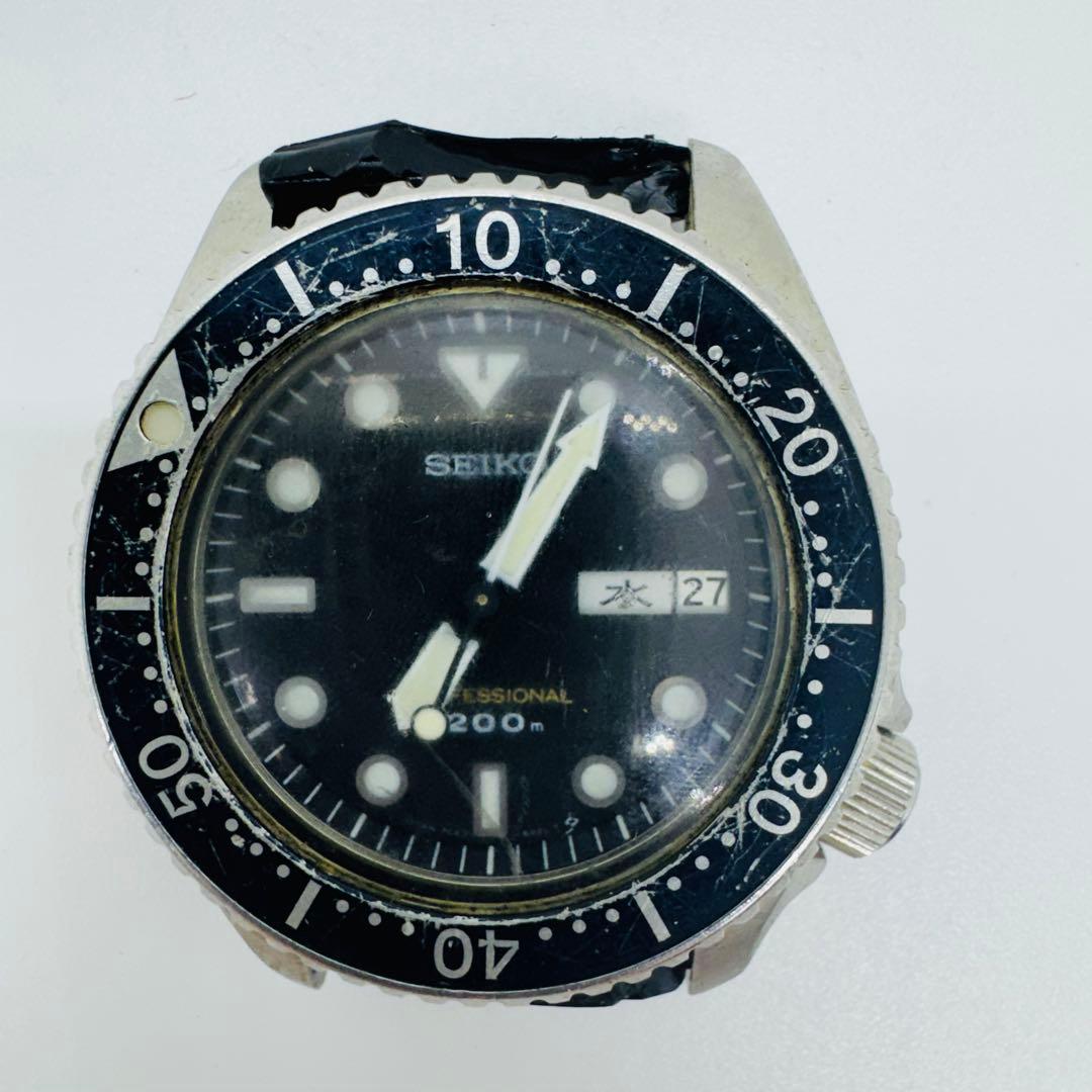✨SEIKO✨セイコー✨デイデイト✨7C43-6010✨ブラック文字盤✨腕時計✨