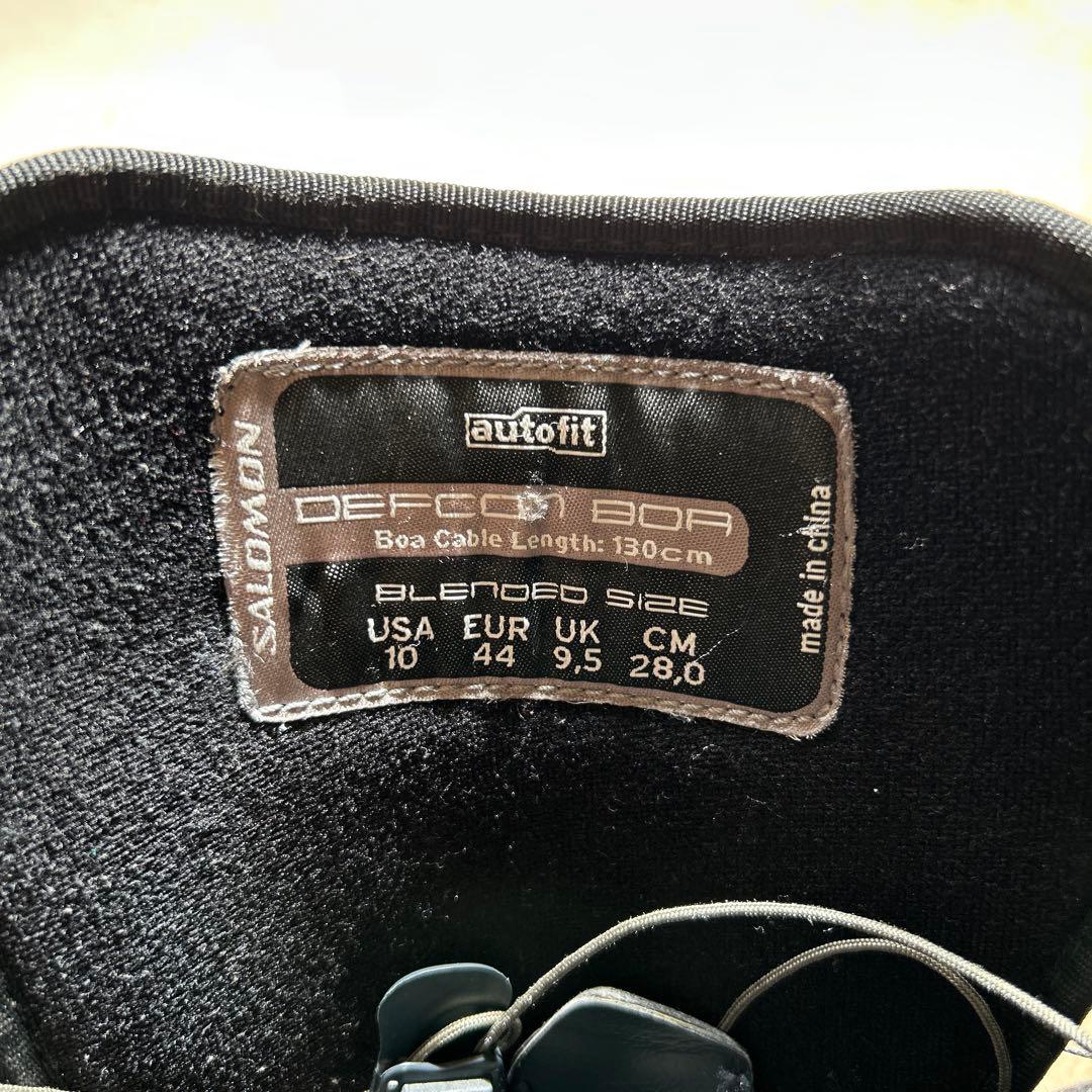 SALOMON スノーボードBOAブーツ ブラック28.0cm