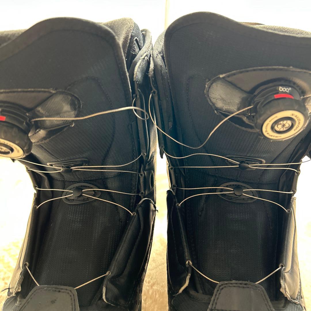 SALOMON スノーボードBOAブーツ ブラック28.0cm