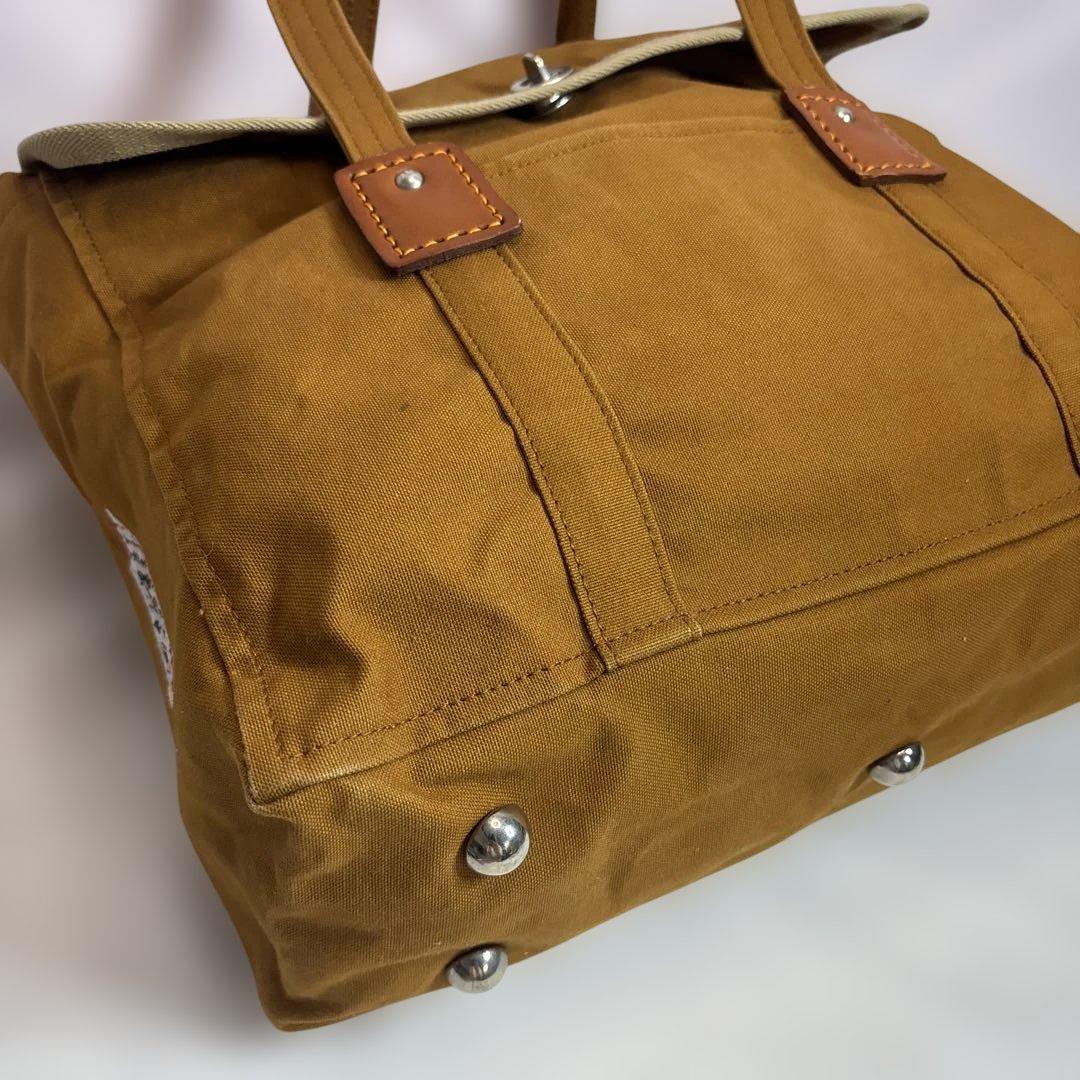 一澤帆布　信三郎　ブラウン系　トートバッグ