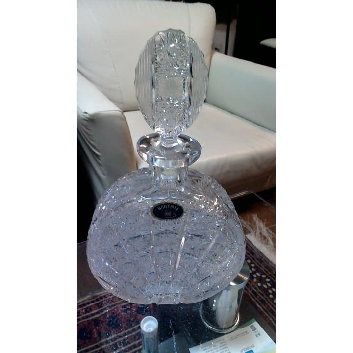 bohemia ガラス ウィスキービン