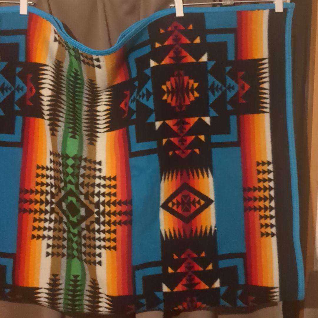 Pendleton ウールブランケット ネイティブデザイン