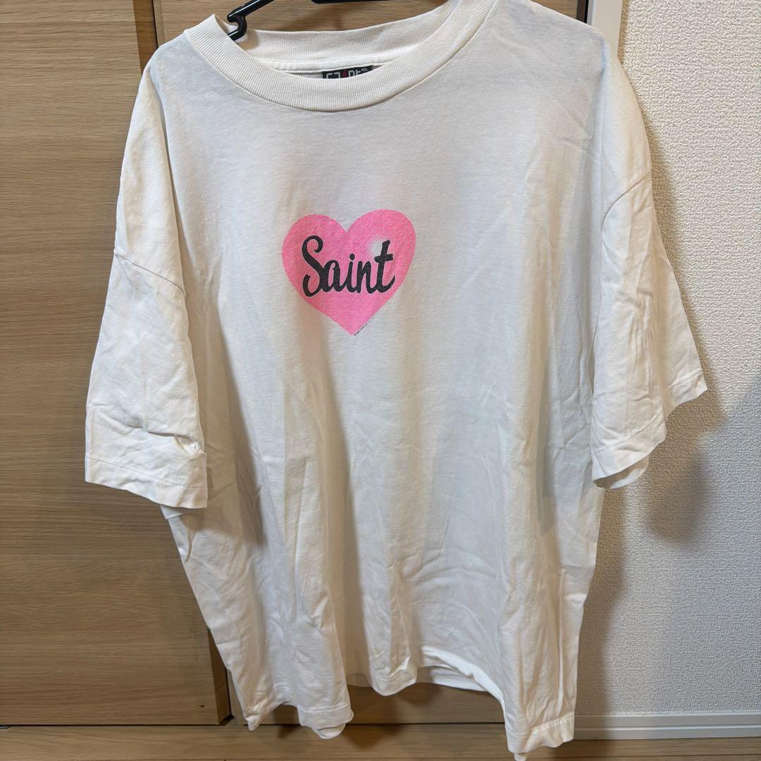 SAINT ハートロゴ Tシャツ XL