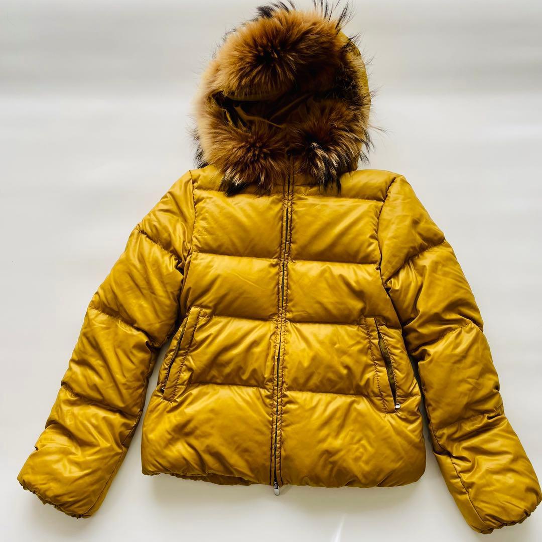 DUVETICA Adhara アダラ ラクーンファー ダウンジャケット 40