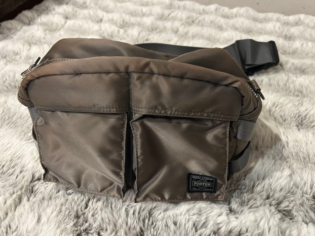 【希少・廃盤カラー】PORTER TANKER ウエストバッグ